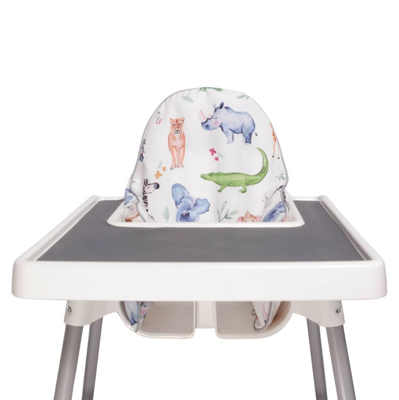 Safari Animals IKEA Antilop Highchair Cushion Cover